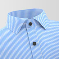 Teya Light Blie Stripe Formal Shirt 